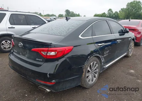2015 Hyundai Sonata Sport from USA, damaged, VIN 5NPE34AF0FH106063